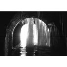 La glace dans un tunnel de l'ancienne route 1968
